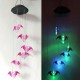 Solar Powered Wind Chimes Light Lamp Hanging LED Garden Yard Color Changing