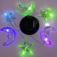 Solar Powered Wind Chimes Light Lamp Hanging LED Garden Yard Color Changing