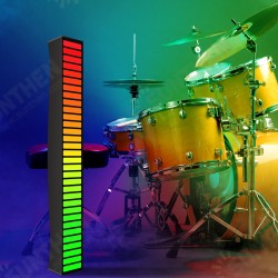 Sound Control RGB Pickup Atmosphere Light APP Control Music Ambient LED Night Light Bar Car Atmosphere Colorful Tube Lamp Sound Control RGB Pickup Atmosphere Light APP Control Music Ambient LED Night Light Bar Car Atmosphere Colorful Tube Lamp