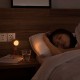 Sound Light Control Night Light Dimmable Smart Bedside Sleeping Lamp USB Rechargeable Phone Holder