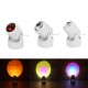 Sunset Projection LED Night Light Rainbow Floor Stand Modern Lamp Home Art Decor