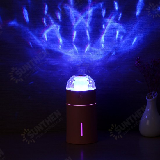 The New Magic Cup Ultrasonic Humidifier with Colorful Led Lights For Home Car Office Mini Aroma Diffuser Purifier Auto Power-Off