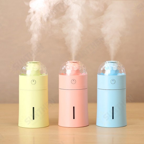 The New Magic Cup Ultrasonic Humidifier with Colorful Led Lights For Home Car Office Mini Aroma Diffuser Purifier Auto Power-Off