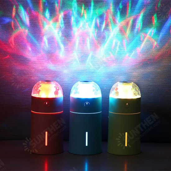 The New Magic Cup Ultrasonic Humidifier with Colorful Led Lights For Home Car Office Mini Aroma Diffuser Purifier Auto Power-Off