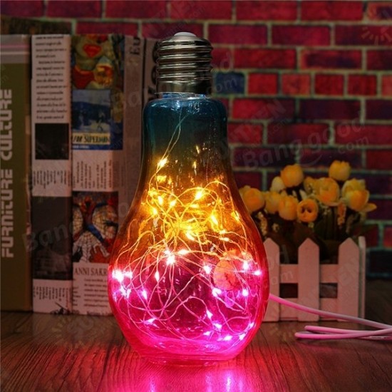 USB 30 LED Globe Ball Bulb Fairy Light Wedding Party Christmas Decor DC5V