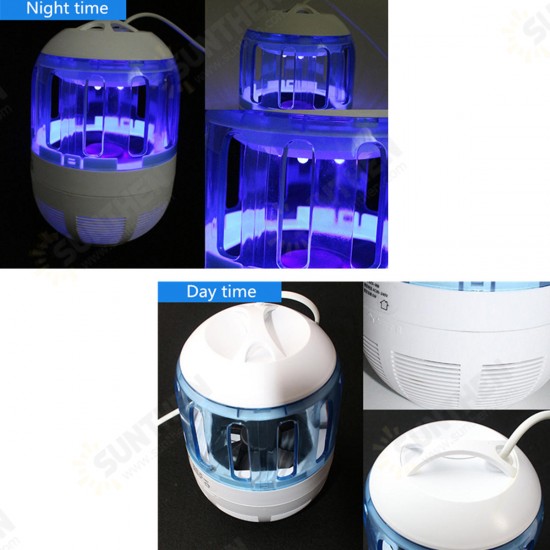 USB Mosquito Dispeller LED Mosquito Trap Fly Insect Killer UV Light Lamp Mosquito Killer with 360 Degree