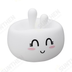 USB RGB Rechargeable Cute Silicone LED Night Light Tap Touch Atmostphere Light for Kid Sleeping USB RGB Rechargeable Cute Silicone LED Night Light Tap Touch Atmostphere Light for Kid Sleeping