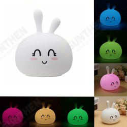USB RGB Rechargeable Cute Silicone LED Night Light Tap Touch Atmostphere Light for Kid Sleeping USB RGB Rechargeable Cute Silicone LED Night Light Tap Touch Atmostphere Light for Kid Sleeping