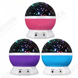 USB Rotating Projector Starry Nursery Night Light Star Sky Projection LED Light Xmas Gift USB Rotating Projector Starry Nursery Night Light Star Sky Projection LED Light Xmas Gift