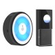 USB WIFI Smart Door Sensor Night Light IP55 Waterproof Wireless Doorbell with Ring Chime Call LED Smart Home Device