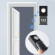 USB WIFI Smart Door Sensor Night Light IP55 Waterproof Wireless Doorbell with Ring Chime Call LED Smart Home Device