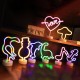 Upgrade Neon Night Light Rabbit Vibrato Anchor Bigmouth Bird Creative Night Light Spot