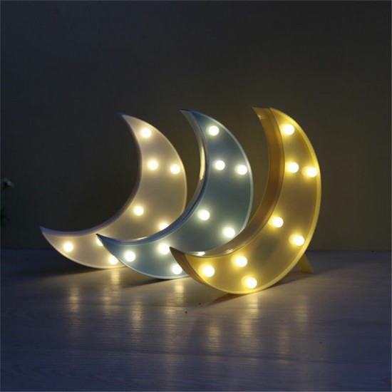 BC-NL02 Led Night Light for Kids Moon Star Cloud Bedroom Bedside Lamp Room Party Decorations