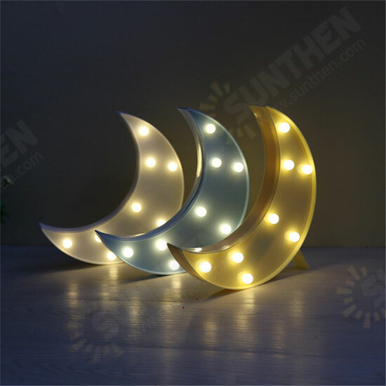 BC-NL02 Led Night Light for Kids Moon Star Cloud Bedroom Bedside Lamp Room Party Decorations