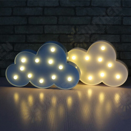 BC-NL02 Led Night Light for Kids Moon Star Cloud Bedroom Bedside Lamp Room Party Decorations