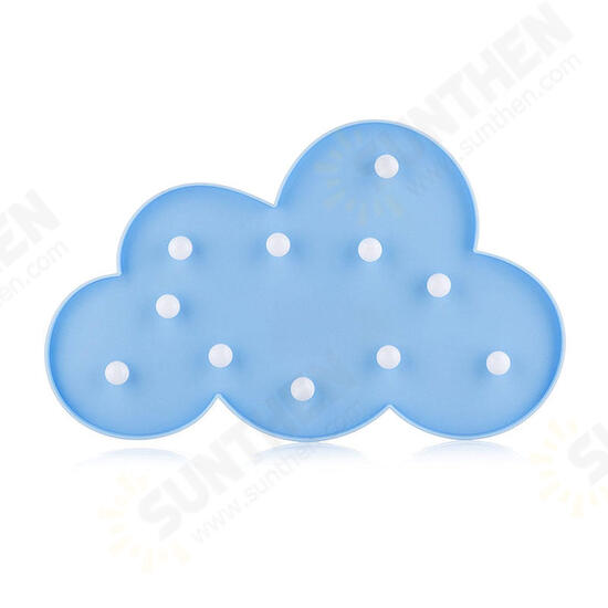 BC-NL02 Led Night Light for Kids Moon Star Cloud Bedroom Bedside Lamp Room Party Decorations