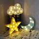 BC-NL02 Led Night Light for Kids Moon Star Cloud Bedroom Bedside Lamp Room Party Decorations