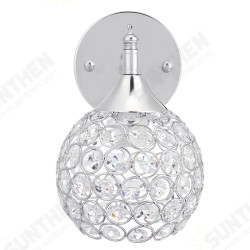 Wall Lamp Indoor Lighting Wall Lamp Crystal Lights Decoration Bedside Wall Sconce Sliver for Modern Home Lighting Wall Lamp Indoor Lighting Wall Lamp Crystal Lights Decoration Bedside Wall Sconce Sliver for Modern Home Lighting