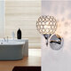 Wall Lamp Indoor Lighting Wall Lamp Crystal Lights Decoration Bedside Wall Sconce Sliver for Modern Home Lighting