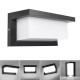 Waterproof COB LED Wall Light Indoor Outdoor Stair Hotel Garden Lamp Warm White