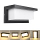 Waterproof COB LED Wall Light Indoor Outdoor Stair Hotel Garden Lamp Warm White