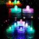 Waterproof LED Light Party Wedding Decor Floral Lamp Decoration Vase Candle Fishbowl Light