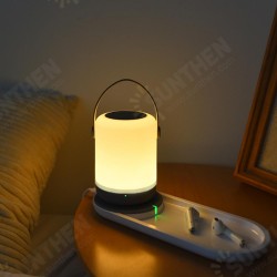 Wireless Charger with Portable Rechargeable Touch Control Dimmable LED Night Light Set from Wireless Charger with Portable Rechargeable Touch Control Dimmable LED Night Light Set from