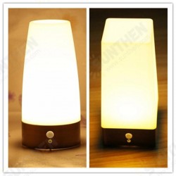 Wireless LED Night Light Table Bed Lamp Motion Sensor Battery Operated For Indoor Lighting Wireless LED Night Light Table Bed Lamp Motion Sensor Battery Operated For Indoor Lighting