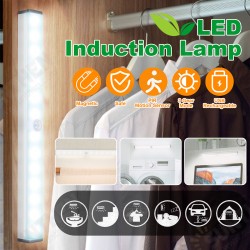 Wireless PIR Motion Sensor LED Night Light Closet Wall Lamp USB Rechargeable Wireless PIR Motion Sensor LED Night Light Closet Wall Lamp USB Rechargeable