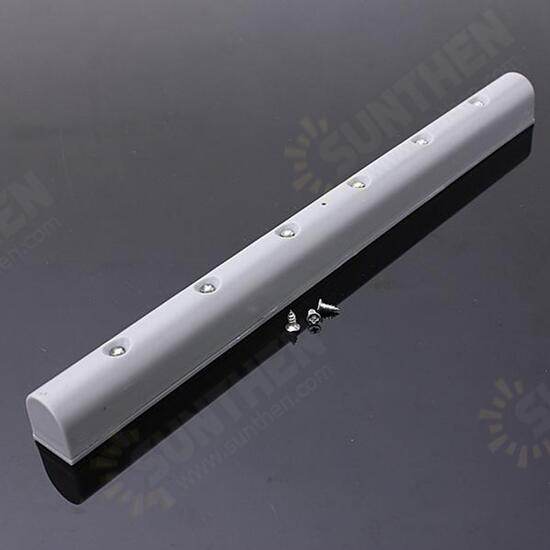 Wireless vibration sensor 6 Bright LED Battery Powered Night Cabinet Light