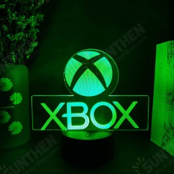 Xbox Game Icon 3D Illusion Lamp Gaming Room Desktop Setup LED Sensor Lights Color Changing Computer Backlight Room Decoration Xbox Game Icon 3D Illusion Lamp Gaming Room Desktop Setup LED Sensor Lights Color Changing Computer Backlight Room Decoration