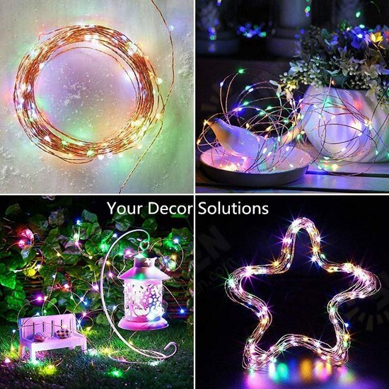 50/100LEDs 32.8ft Christmas Decorative LED String Lights Sound Activated Music 12 Modes Waterproof Silver Wire Multicolor USB Powered Fairy Lights with Remote Control 50/100LEDs 32.8ft Christmas Decorative LED String Lights Sound Activated Music 12 Modes Waterproof Silver Wire Multicolor USB Powered Fairy Lights with Remote Control