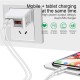 Dual USB Charger Digital Display Travel Power Adapter Fast Charging For iPhone XS 11Pro Huawei P30 P40 Pro OnePlus 8Pro