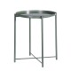 44*52cm Round Side End Coffee Table Steel Tray Metal Side Desk Furniture for Home Bedside Storage Supplies