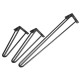 4Pcs Hairpin Legs Set Simple Triangle Shape Metal 3 Rods Desk Chair DIY Leg Accessories Set For Home Office Decoration