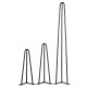 4Pcs Hairpin Legs Set Simple Triangle Shape Metal 3 Rods Desk Chair DIY Leg Accessories Set For Home Office Decoration