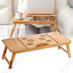 50X30x4cm Adjustable Foldable Laptop PC Desk Portable Bamboo Bed Notebook Table Holder 50X30x4cm Adjustable Foldable Laptop PC Desk Portable Bamboo Bed Notebook Table Holder
