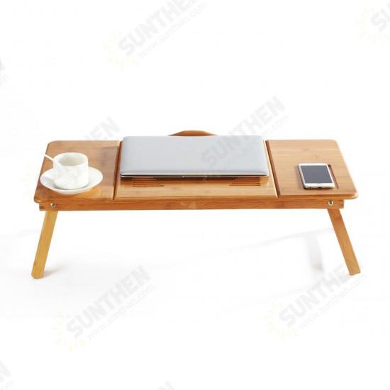 50X30x4cm Adjustable Foldable Laptop PC Desk Portable Bamboo Bed Notebook Table Holder