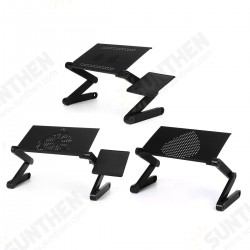 Adjustable Laptop Stand Desk Table Lazy Lap Bed Tray Foldable Notebook Stand Cooling Fan Adjustable Laptop Stand Desk Table Lazy Lap Bed Tray Foldable Notebook Stand Cooling Fan