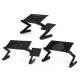 Adjustable Laptop Stand Desk Table Lazy Lap Bed Tray Foldable Notebook Stand Cooling Fan