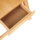 Bamboo Laptop Notebook Bed Desk Table Holder Sofa Tray Cooling Stand With Drawer