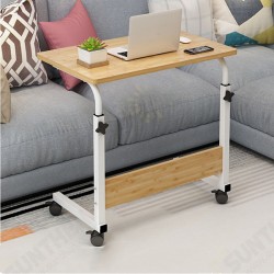 Computer Laptop Desk Height Adjustable Removable Writing Study Table Desktop Workstation Home Office Furniture with Universal Wheels Computer Laptop Desk Height Adjustable Removable Writing Study Table Desktop Workstation Home Office Furniture with Universal Wheels
