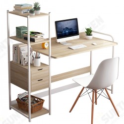 Computer Laptop Desk Writing Study Table Bookshelf Desktop Workstation with Storage Shelf Drawers Home Office Furniture Computer Laptop Desk Writing Study Table Bookshelf Desktop Workstation with Storage Shelf Drawers Home Office Furniture
