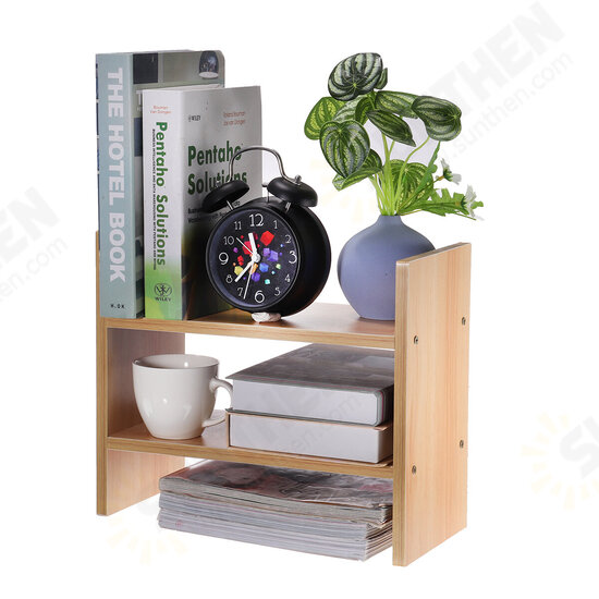 Computer Stand Bookshelf Small Bookcase Simple Modern Desk Storage Cabinet Storage Rack Student Shelf