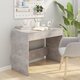 Desk Concrete Gray 39.8inchx19.7inchx30.1inch Chipboard