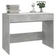 Desk Concrete Gray 39.8inchx19.7inchx30.1inch Chipboard