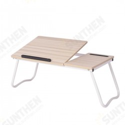 Foldable Bed Tray 26 inches Laptop Desk Adjustable Bed Table with Storage Slots Tablet Phone Holder For Home Office Studying Foldable Bed Tray 26 inches Laptop Desk Adjustable Bed Table with Storage Slots Tablet Phone Holder For Home Office Studying