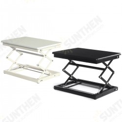 Foldable Computer Desk Height Adjustable Laptop Desk 19.67inchL 14.57inchW Workstation Essential For Home Office Foldable Computer Desk Height Adjustable Laptop Desk 19.67inchL 14.57inchW Workstation Essential For Home Office