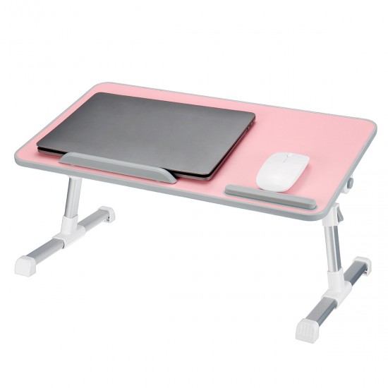 Foldable Laptop Desk Adjustable Height Computer Notebook Desk Breakfast Serving Table Bed Tray Home Office Furniture