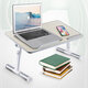 Foldable Laptop Desk Adjustable Height Computer Notebook Desk Breakfast Serving Table Bed Tray Home Office Furniture